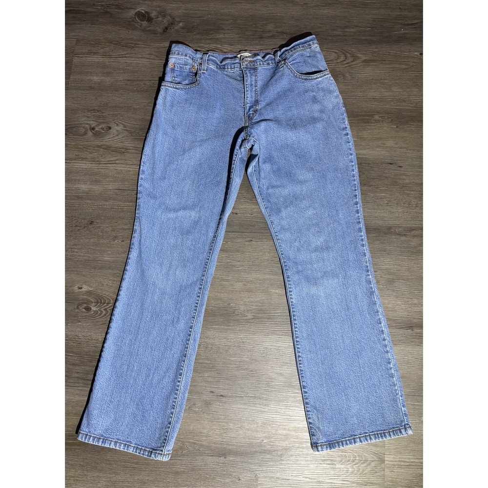 Levi's 550 Relaxed Boot Cut Jeans Women's 12M Light Wash Cotton